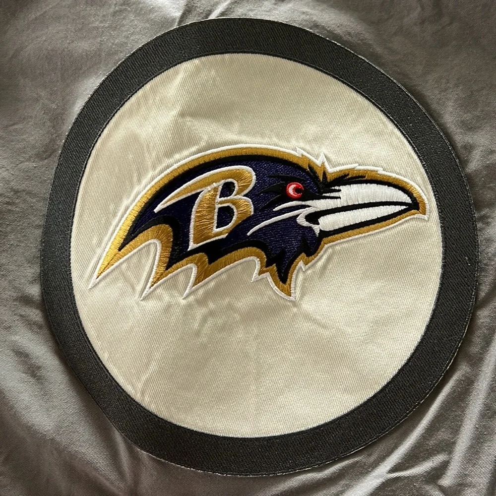 Pottery Barn Teen NFL BALTIMORE RAVENS Patch Duvet Cover